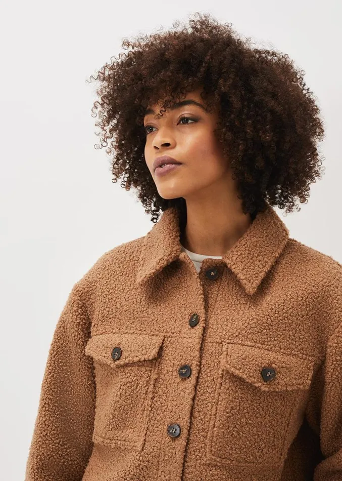 Blake Borg Jacket Camel Women Phase Eight Jackets