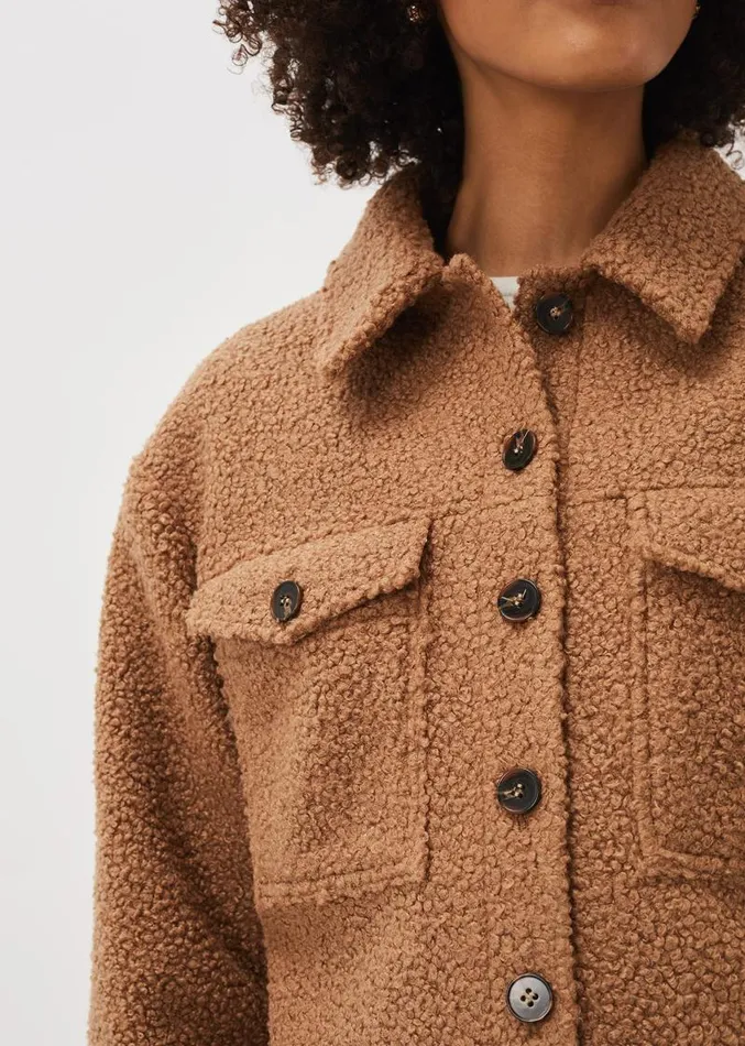 Blake Borg Jacket Camel Women Phase Eight Jackets