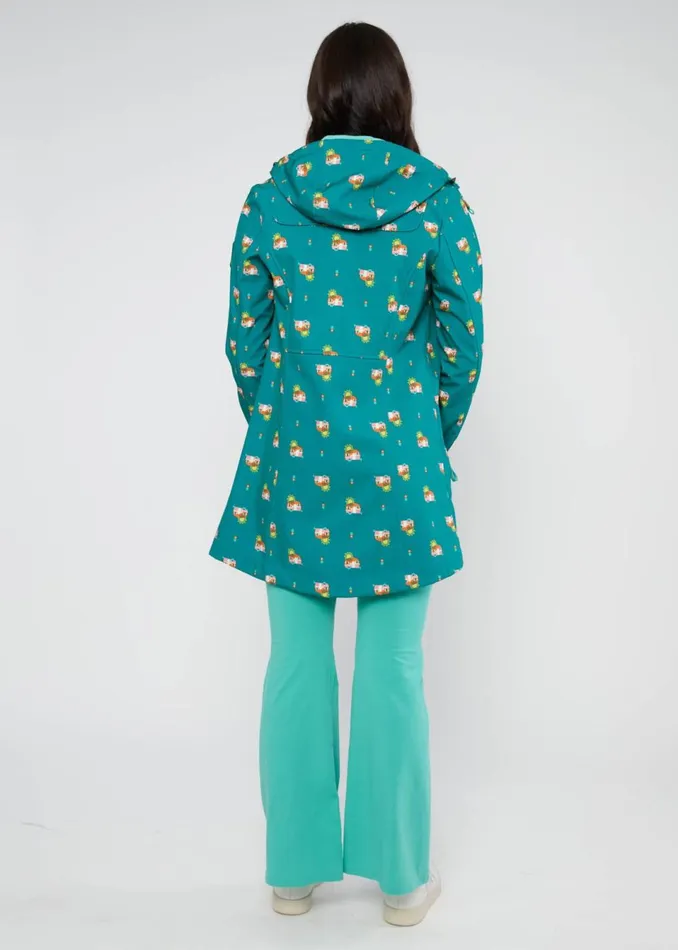 Blutsgeschwister Between Seasons Jacket Wild Weather Green Women Jackets and Coats