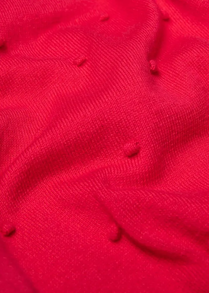 Blutsgeschwister Cardigan Knot Hop Red Women Cardigans