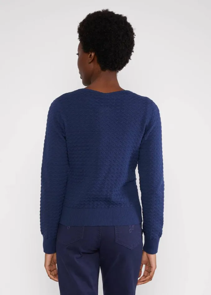 Blutsgeschwister Cardigan Save The Brave Blue Women Cardigans