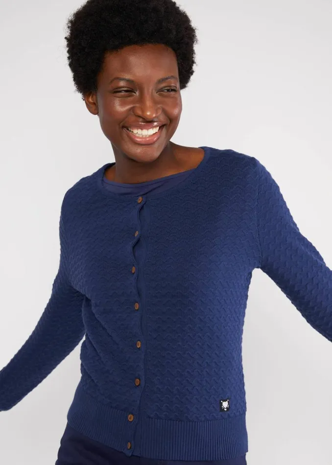 Blutsgeschwister Cardigan Save The Brave Blue Women Cardigans