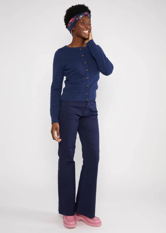Blutsgeschwister Cardigan Save The Brave Blue Women Cardigans