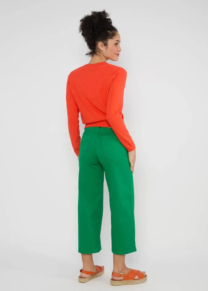 Blutsgeschwister Cardigan Sweet Knit Red Women Cardigans