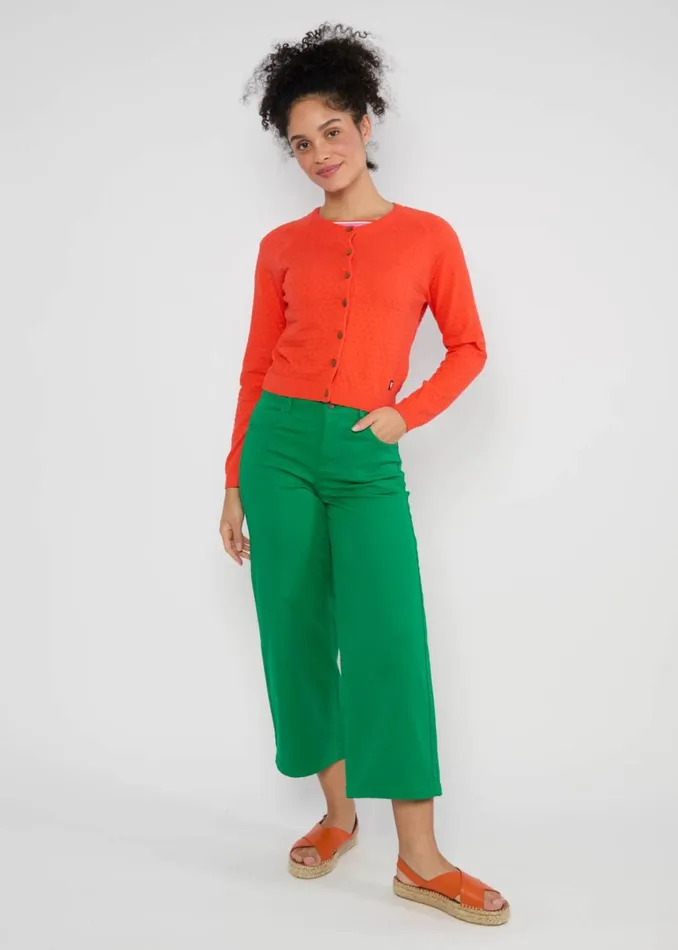 Blutsgeschwister Cardigan Sweet Knit Red Women Cardigans