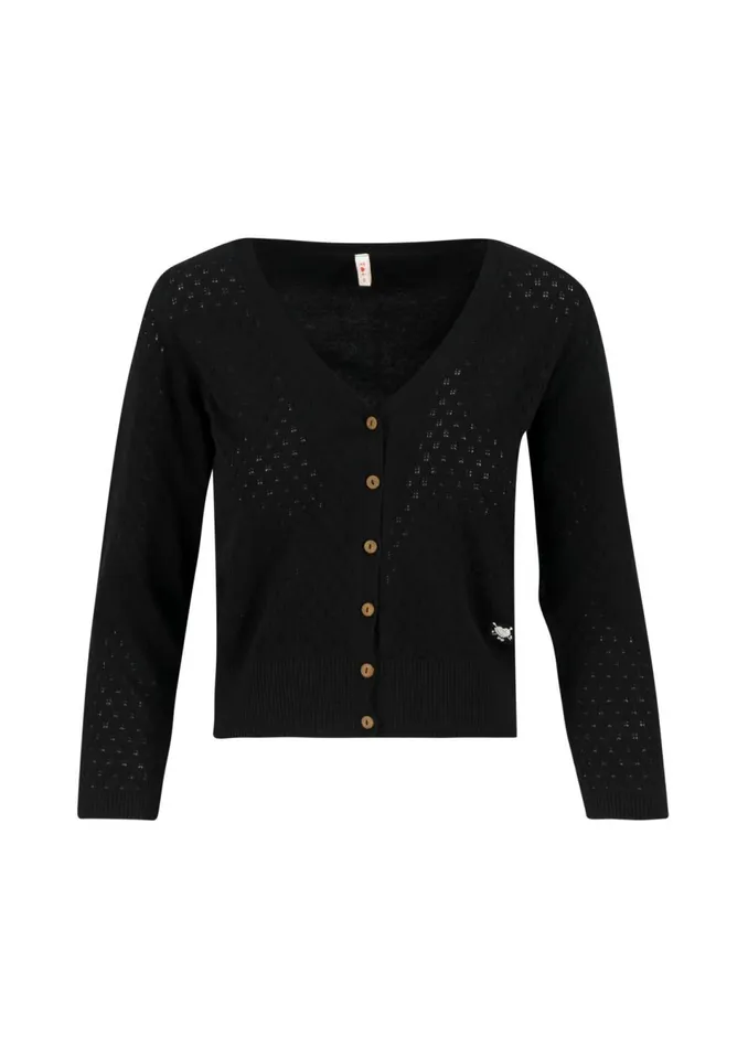 Blutsgeschwister Cardigan Sweet Petite Black Women Cardigans
