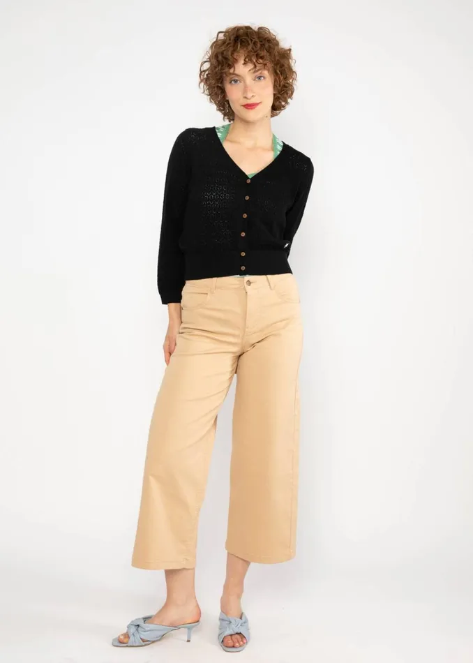 Blutsgeschwister Cardigan Sweet Petite Black Women Cardigans