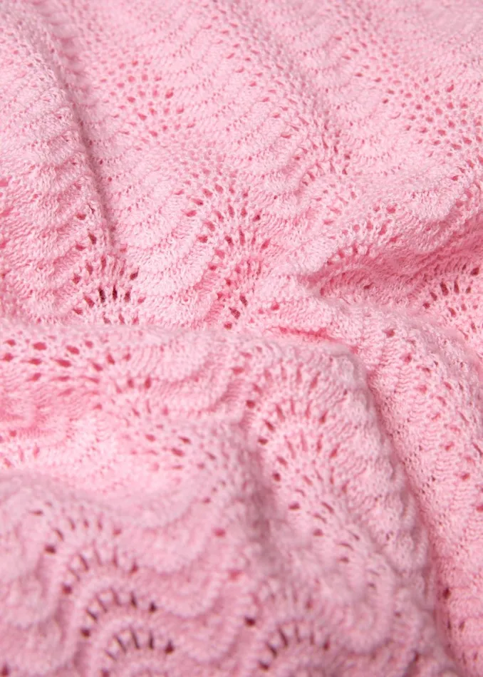 Blutsgeschwister Cardigan Warm Up Wrap Pink Women Cardigans