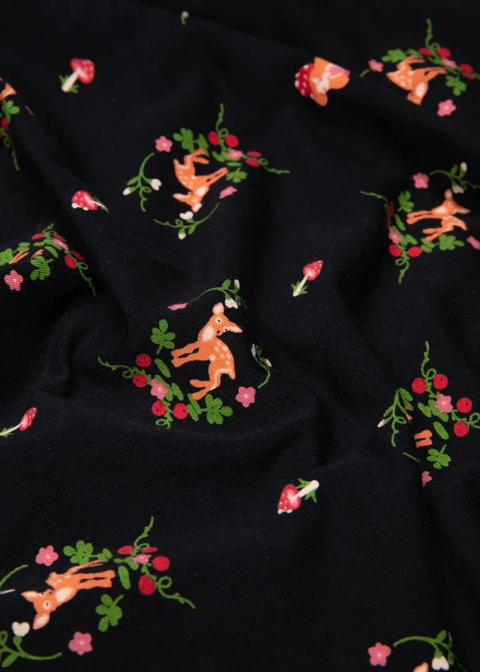 Blutsgeschwister Cotton Leggings Lovely Legs Black Women Trousers