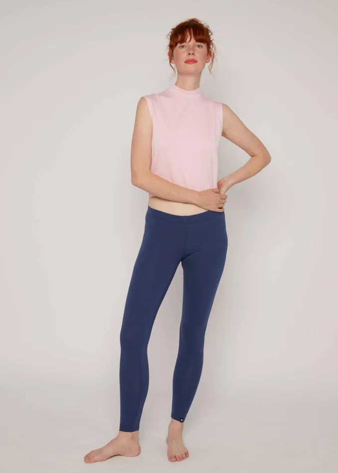 Blutsgeschwister Cotton Leggings Lovely Legs Blue Women Trousers