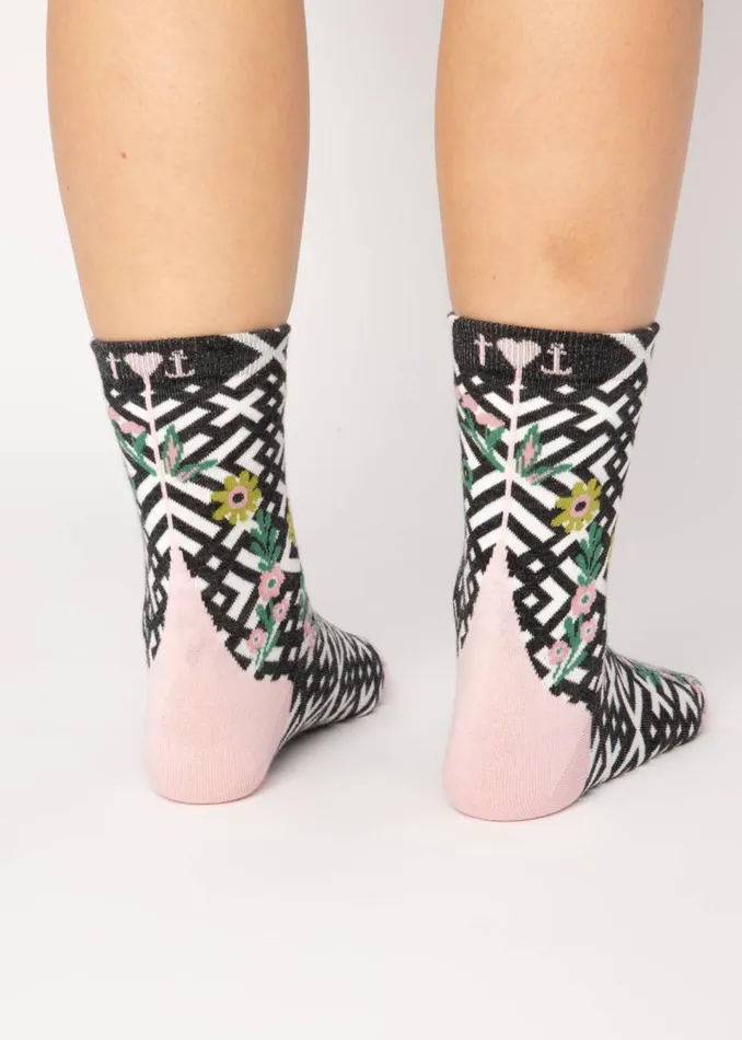 Blutsgeschwister Cotton Socks Sensational Steps White Women Other Accessoires