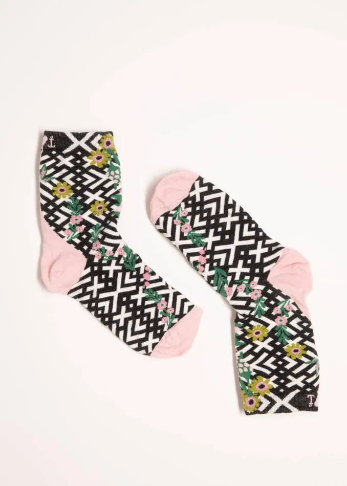 Blutsgeschwister Cotton Socks Sensational Steps White Women Other Accessoires