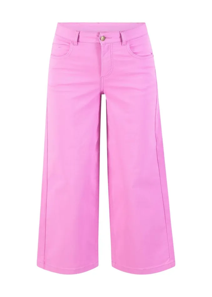 Blutsgeschwister Culottes High Waist Culotte Pink Women Trousers