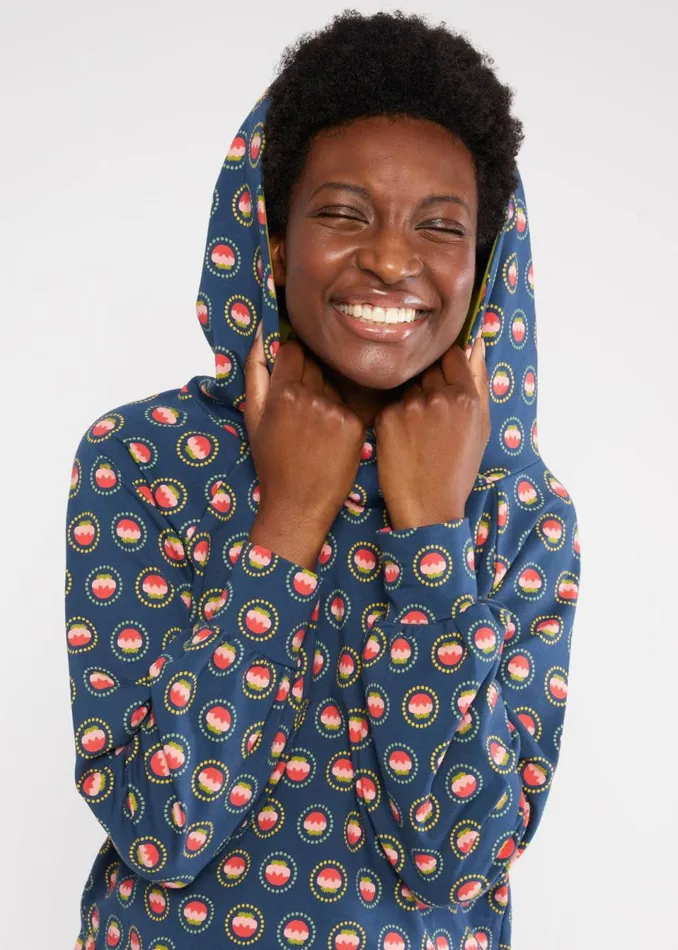 Blutsgeschwister Dress Nutcrackerista Blue Women Sweatshirts and Hoodies
