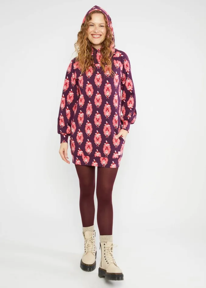 Blutsgeschwister Dress Nutcrackerista Purple Women Sweatshirts and Hoodies