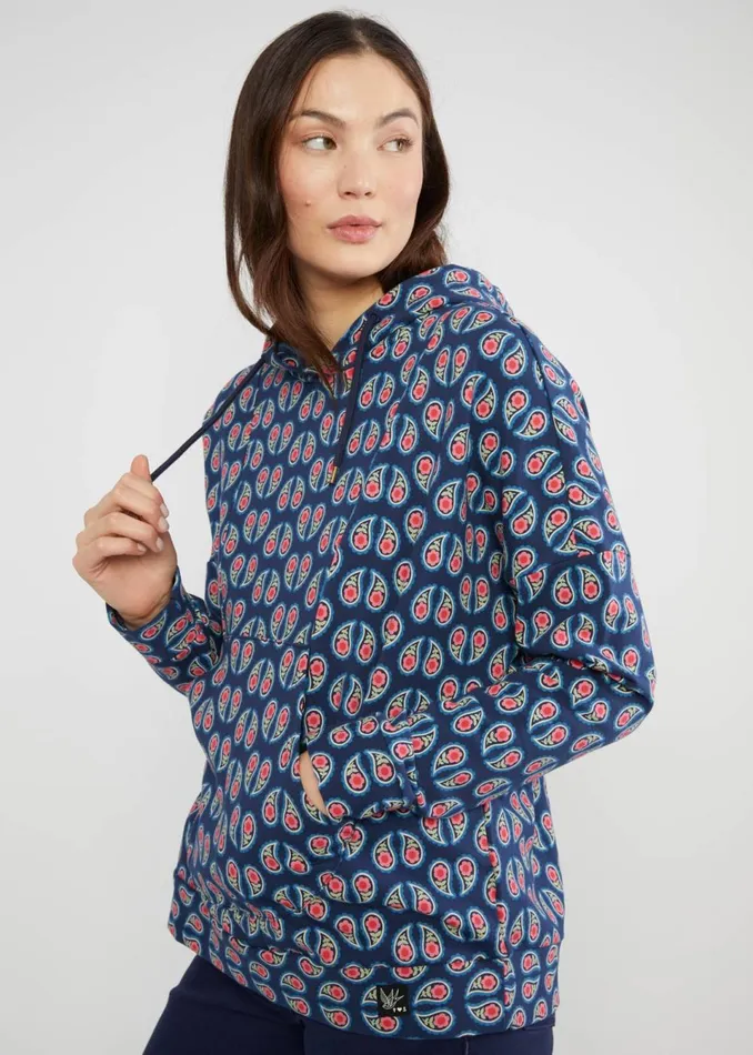 Blutsgeschwister Hoodie Bi Ba Butze Blue Women Sweatshirts and Hoodies