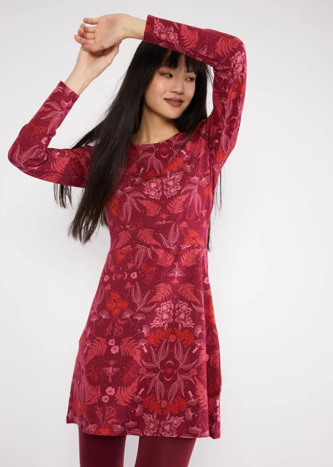 Blutsgeschwister Jersey Dress Hootchy Kootchy Petite Red Women Dresses