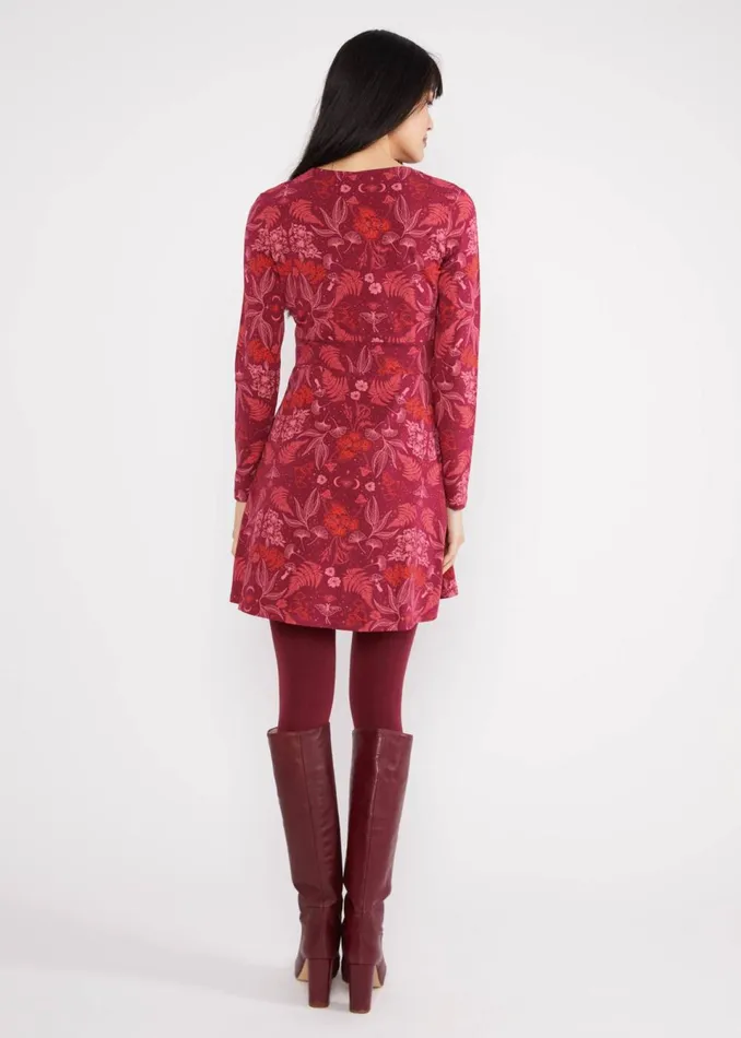 Blutsgeschwister Jersey Dress Hootchy Kootchy Petite Red Women Dresses