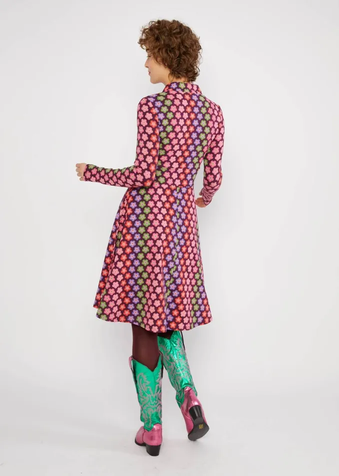 Blutsgeschwister Jersey Dress Miraculous Power Tralala Brown Women Dresses