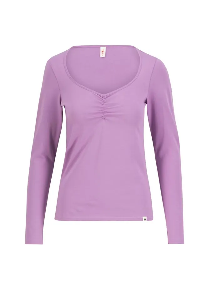 Blutsgeschwister Jersey Top Balconnet Fminin Purple Women Tops