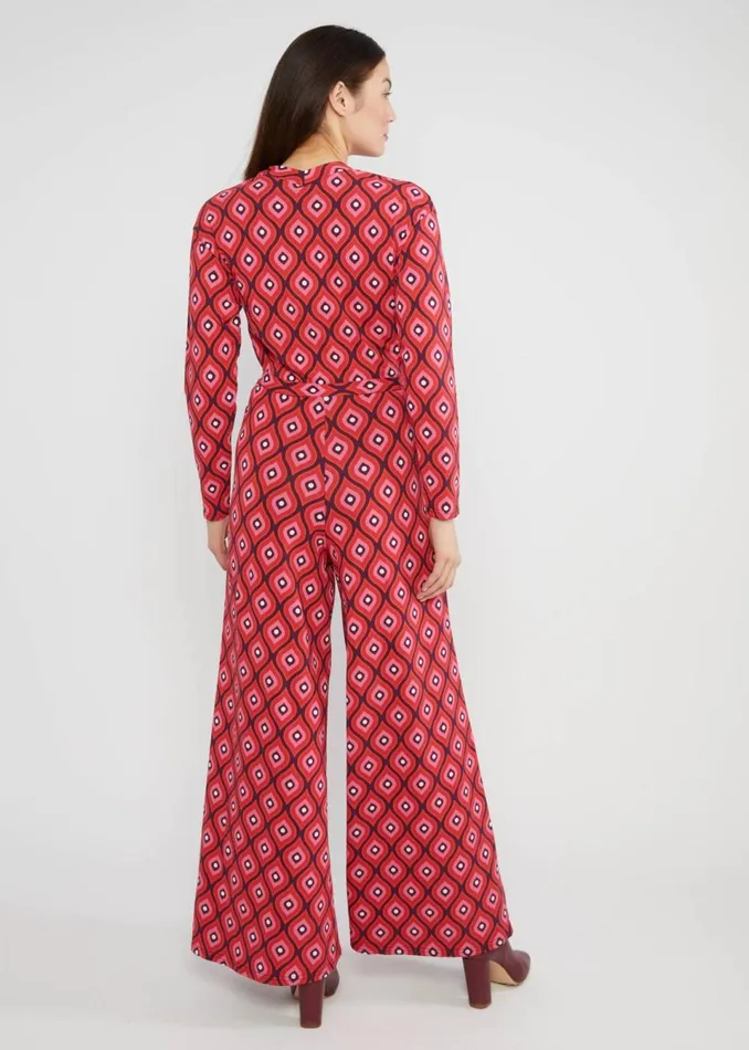 Blutsgeschwister Jumpsuit Hello Fritjes Cozy Red Women Jumpsuits