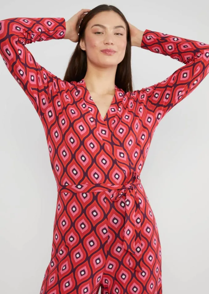 Blutsgeschwister Jumpsuit Hello Fritjes Cozy Red Women Jumpsuits