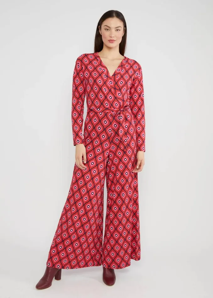Blutsgeschwister Jumpsuit Hello Fritjes Cozy Red Women Jumpsuits