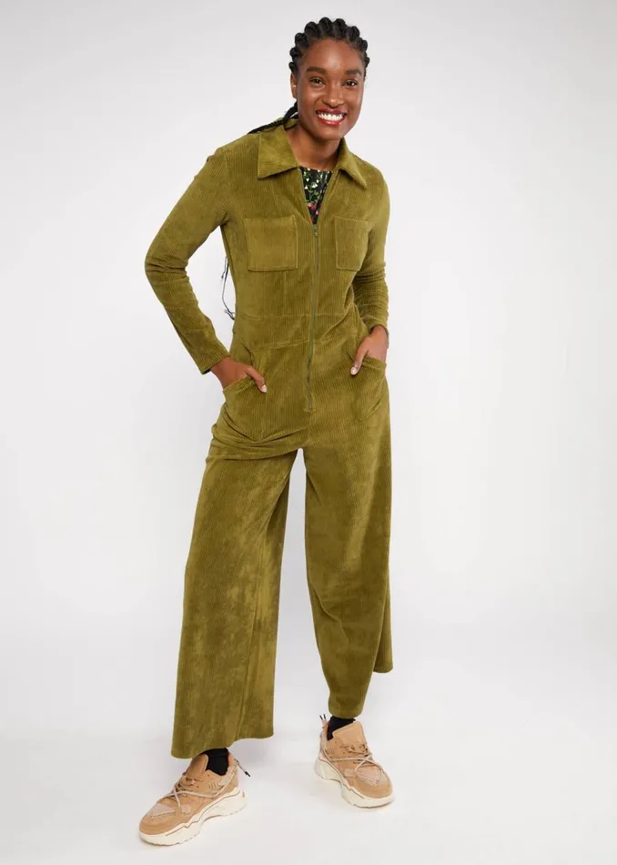 Blutsgeschwister Jumpsuit Jolly Molly Green Women Trousers