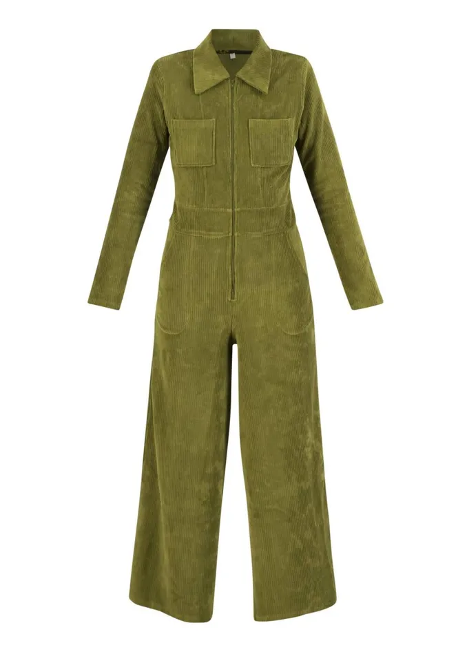 Blutsgeschwister Jumpsuit Jolly Molly Green Women Trousers