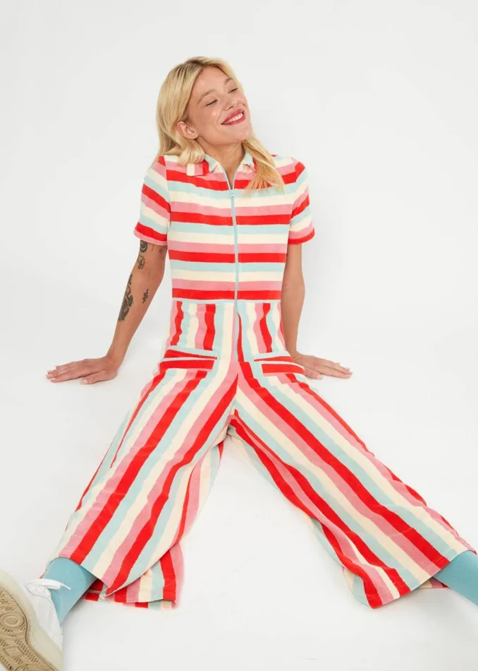 Blutsgeschwister Jumpsuit Rene Love Red Women Jumpsuits