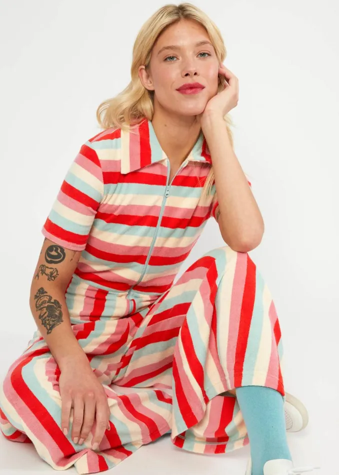 Blutsgeschwister Jumpsuit Rene Love Red Women Jumpsuits