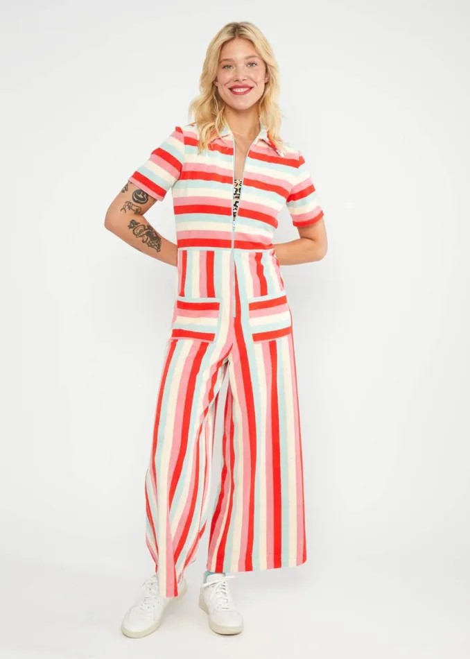 Blutsgeschwister Jumpsuit Rene Love Red Women Jumpsuits