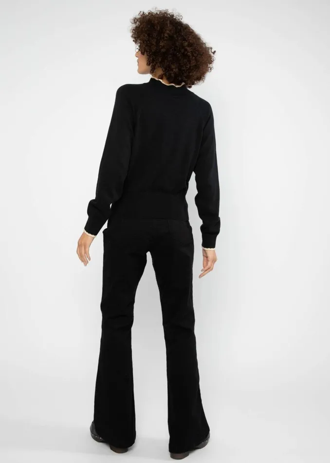 Blutsgeschwister Knitted Jumper Delicious Minds Black Women Knitted Jumpers