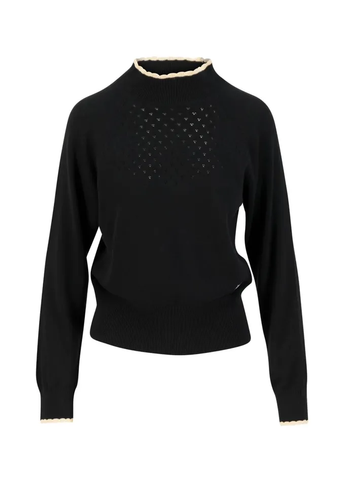 Blutsgeschwister Knitted Jumper Delicious Minds Black Women Knitted Jumpers