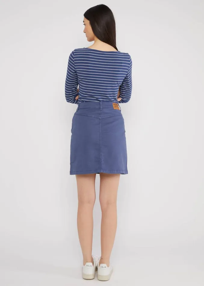 Blutsgeschwister Mini Skirt Spirit Rocket Blue Women Skirts