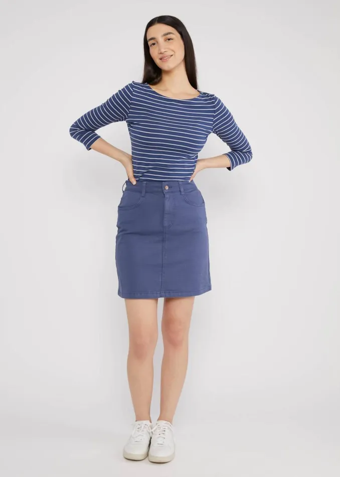 Blutsgeschwister Mini Skirt Spirit Rocket Blue Women Skirts