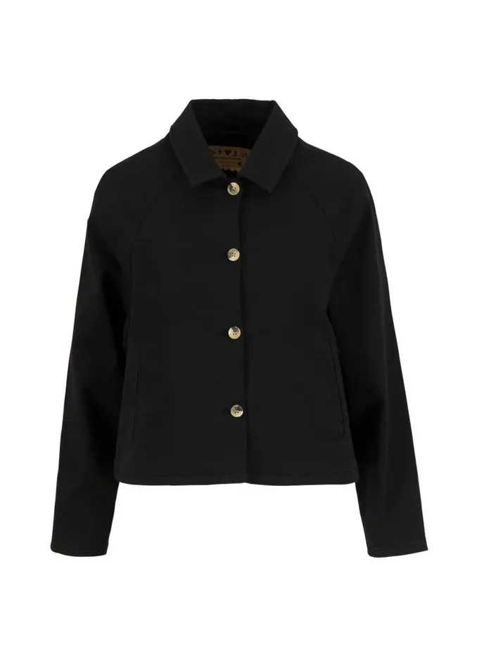 Blutsgeschwister Short Jacket Holly Go Lightly Black Women Jackets and Coats