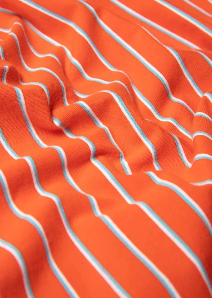 Blutsgeschwister Sleeveless Top Boxy Babe Orange Women Tops