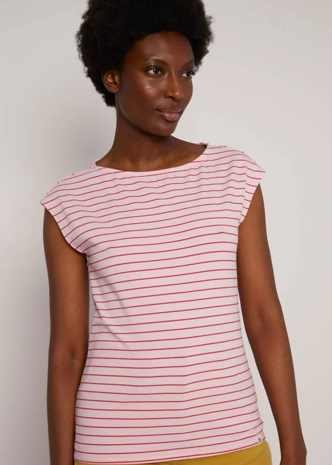Blutsgeschwister Sleeveless Top Boxy Babe Pink Women Tops