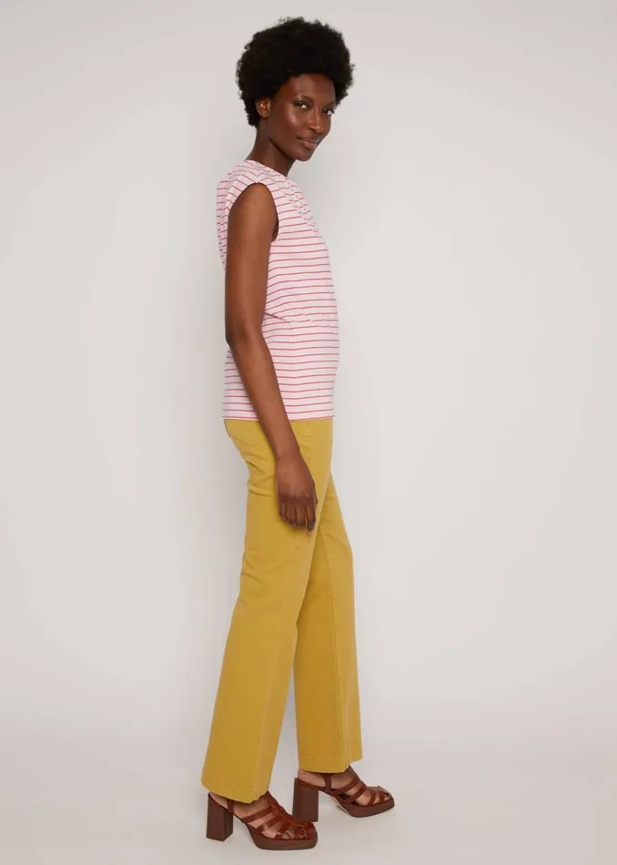 Blutsgeschwister Sleeveless Top Boxy Babe Pink Women Tops