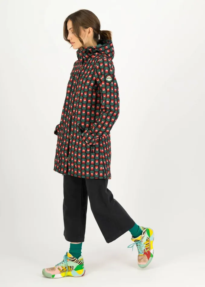 Blutsgeschwister Soft Shell Jacket Wild Weather Black Women Jackets and Coats