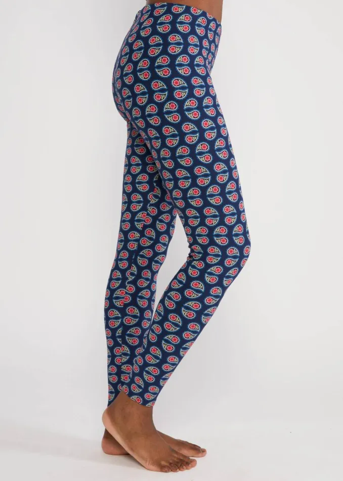 Blutsgeschwister Thermo Leggings Totally Thermo Extra Warm Blue Women Leggings