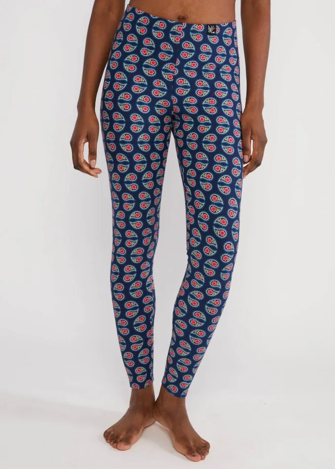 Blutsgeschwister Thermo Leggings Totally Thermo Extra Warm Blue Women Trousers