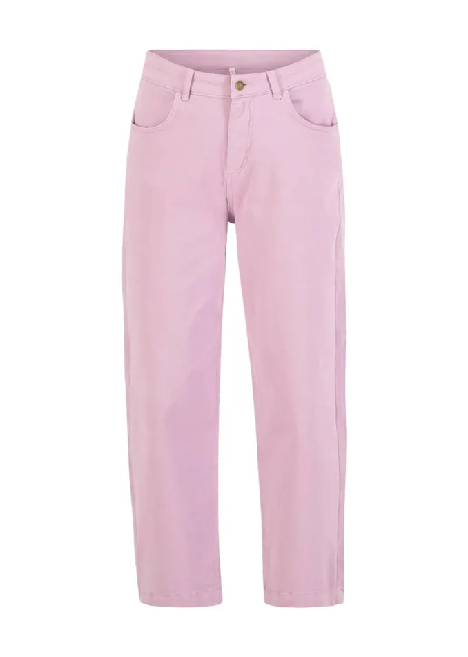 Blutsgeschwister Trousers High Waist Olotte Remade Purple Women Trousers