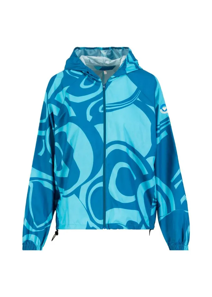 Blutsgeschwister Ultralight Windbreaker Easy Breezy Blue Women Active Wear