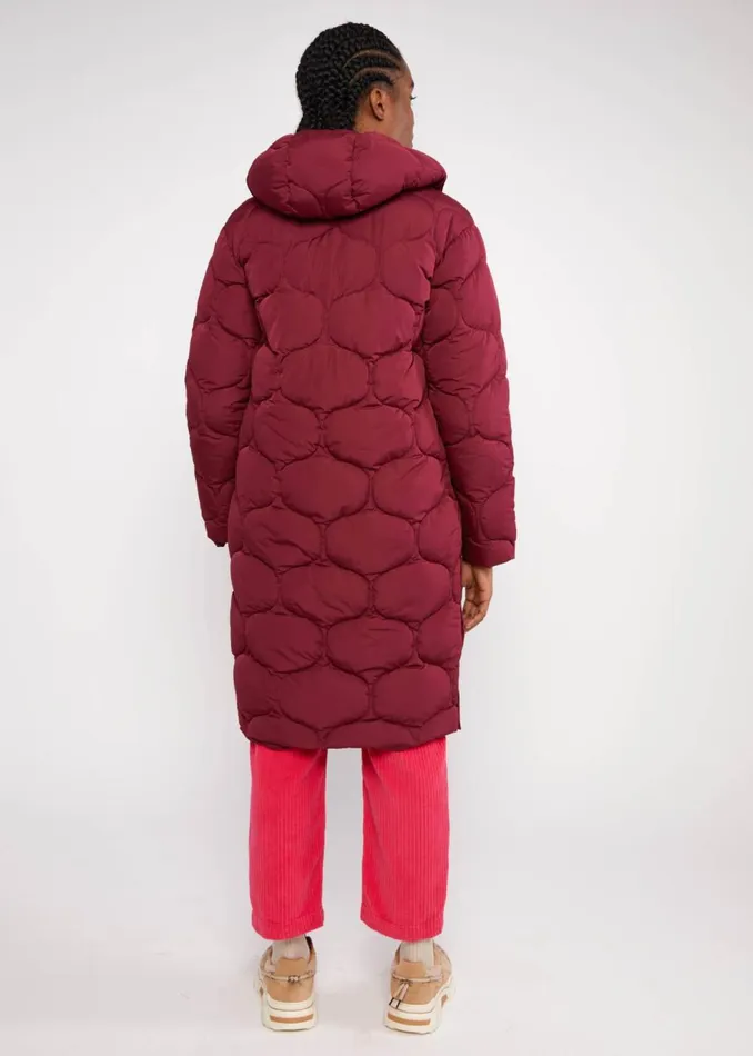 Blutsgeschwister Winter Parka No Down Mister Red Women Jackets and Coats