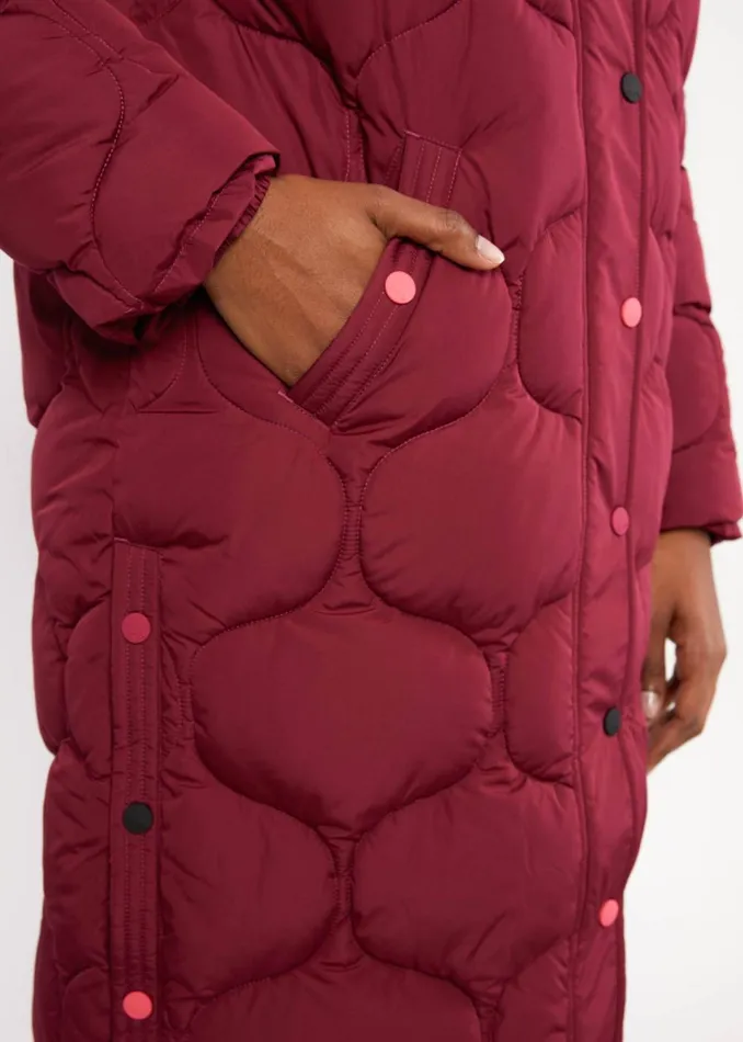 Blutsgeschwister Winter Parka No Down Mister Red Women Jackets and Coats