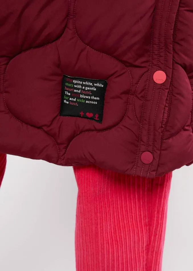 Blutsgeschwister Winter Parka No Down Mister Red Women Jackets and Coats