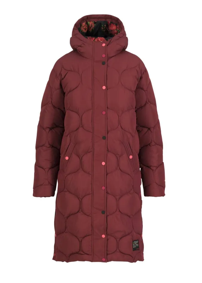 Blutsgeschwister Winter Parka No Down Mister Red Women Jackets and Coats