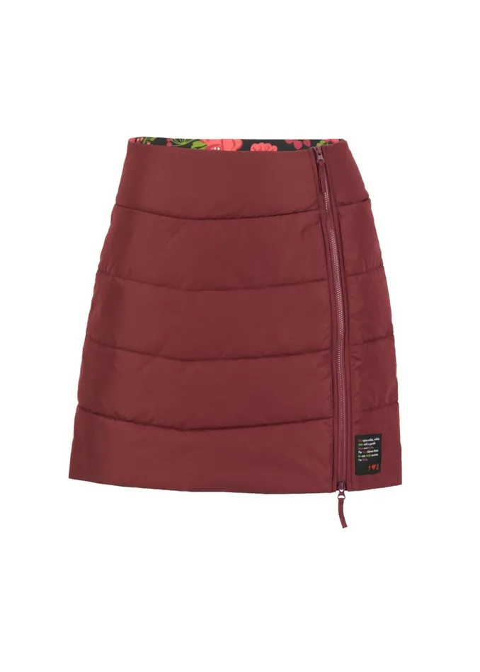 Blutsgeschwister Winter Skirt No Down Zip039n039zap Red Women Skirts
